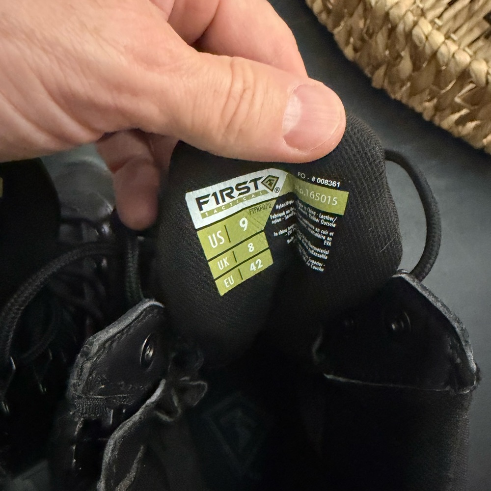 Men's First Tactical Urban Operator Boots - Picture 3 of 4